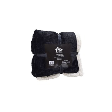 TNS ΚΟΥΒΕΡΤΑ ΜΟΝΗ ΓΟΥΝΑ SHERPA (150x220cm) (TNS-150PR/FUR+SHP) - (39-950-1675)