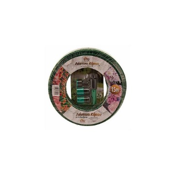TNS ΛΑΣΤΙΧΟ ΚΗΠΟΥ ΠΡΑΣΙΝΟ ΜΕ ΕΞΑΡΤΗΜΑΤΑ 15m (HL2012-15) - (32-950-1326)