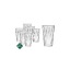 TNS ΠΟΤΗΡΙ ΓΥΑΛΙΝΟ ΝΕΡΟΥ 255ml (6τεμ.) - (03-950-3794)