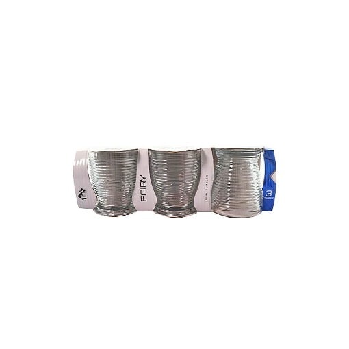 TNS ΠΟΤΗΡΙ ΓΥΑΛΙΝΟ ΝΕΡΟΥ 30cl (3τεμ.) - (TT776)