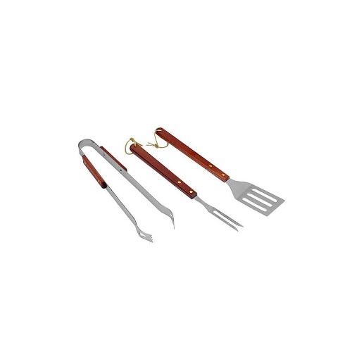 TNS ΣΕΤ ΕΡΓΑΛΕΙΩΝ BBQ  ΜΕ ΞΥΛΙΝΟ ΧΕΡΟΥΛΙ (31-950-0023)
