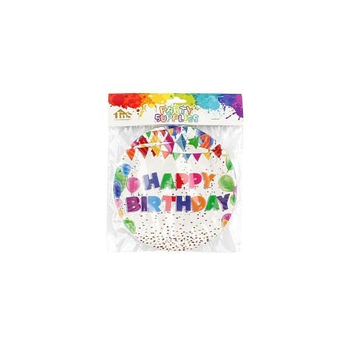 TNS ΧΑΡΤΙΝΑ ΠΙΑΤΑ PARTY - (18cm) (10τεμ.) (07-950-0095)