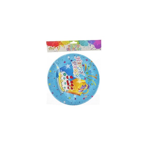 TNS ΧΑΡΤΙΝΑ ΠΙΑΤΑ PARTY - (23cm) (10τεμ.) (07-950-0096)
