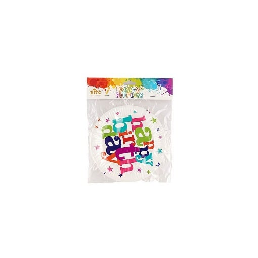 TNS ΧΑΡΤΙΝΑ ΠΙΑΤΑ PARTY - (23cm) (10τεμ.) (07-950-0098)