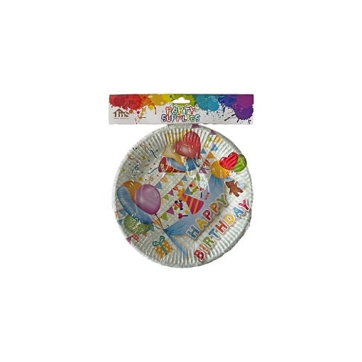TNS ΧΑΡΤΙΝΑ ΠΙΑΤΑ PARTY - (23cm) (10τεμ.) (07-950-0121)