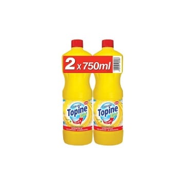 TOPINE GEL ΧΛΩΡΙΟ ΛΕΜΟΝΙ ΠΑΧΥΡΕΥΣΤΗ 2x750ml