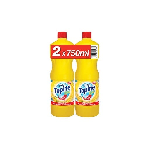 TOPINE GEL ΧΛΩΡΙΟ ΛΕΜΟΝΙ ΠΑΧΥΡΕΥΣΤΗ 2x750ml