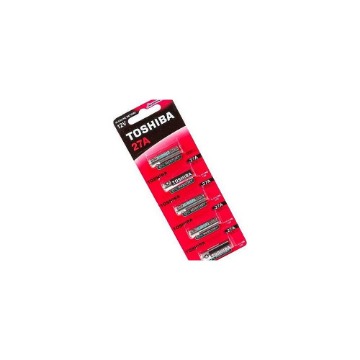 TOSHIBA ΜΠΑΤΑΡΙΑ 27Α (5τεμ.) - (ΜΕ ΦΟΡΟ 0,02€)