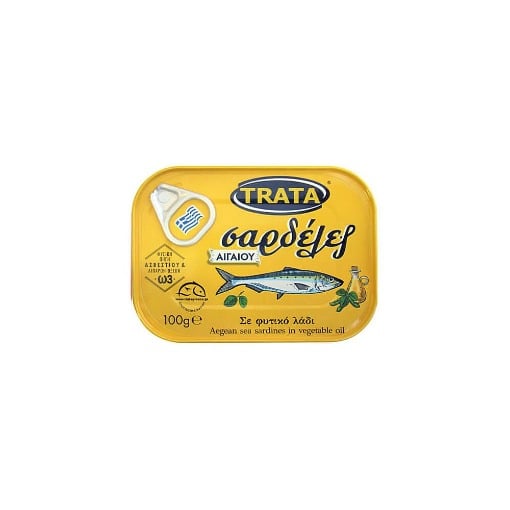 TRATA ΣΑΡΔΕΛΑ 100gr. - (ΣΕ ΦΥΤΙΚΟ ΛΑΔΙ)