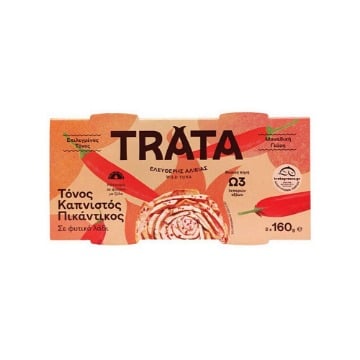 TRATA ΤΟΝΟΣ ΚΑΠΝΙΣΤΟΣ ΠΙΚΑΝΤΙΚΟΣ 160grΧ2ΤΜΧ Σ12 