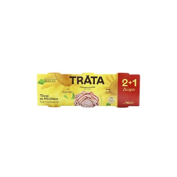 TRATA ΤΟΝΟΣ 160gr. - (ΣΕ ΗΛΙΕΑΛΑΙΟ) (2+1 ΔΩΡΟ)