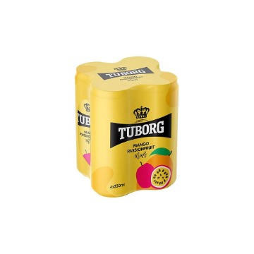 TUBORG SODA ΚΟΥΤΙ (4x330ml) - (ΜΑΝΓΚΟ & ΦΡΟΥΤΑ ΤΟΥ ΠΑΘΟΥΣ)