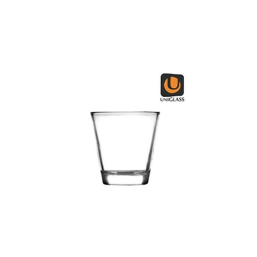 UNIGLASS (53187) ΠΟΤΗΡΙ ΓΥΑΛΙΝΟ ΟΥΙΣΚΙ 20cl - (12τεμ.)