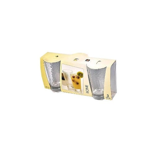 UNIGLASS (53313) ΠΟΤΗΡΙ ΓΥΑΛΙΝΟ ΝΕΡΟΥ ROME 31,5cl - (3τεμ.)