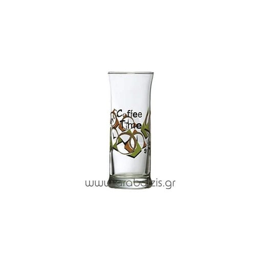 UNIGLASS (91600/D02) ΠΟΤΗΡΙ ΓΥΑΛΙΝΟ COFFEE TIME 29cl - (3τεμ.)