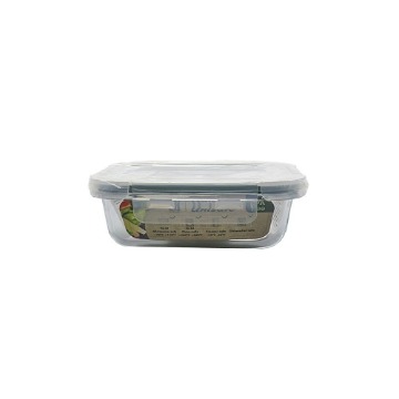 UNISAFE ΦΑΓΗΤΟΔΟΧΕΙΟ ΠΑΡΑΛ/ΜΟ ΓΥΑΛΙΝΟ ΜΕ ΚΑΠΑΚΙ 370ml - (58300G)