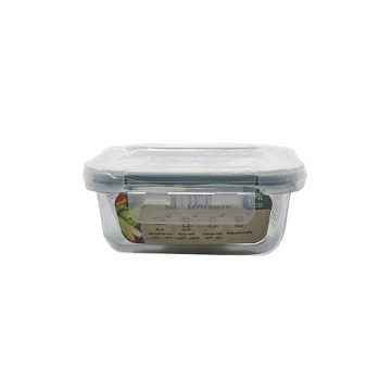 UNISAFE ΦΑΓΗΤΟΔΟΧΕΙΟ ΠΑΡΛ/ΜΟ ΓΥΑΛΙΝΟ ΜΕ ΚΑΠΑΚΙ 2500ml - (58304G)