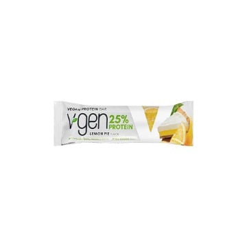 V GEN ΜΠΑΡΑ ΠΡΩΤΕΙΝΗΣ VEGAN 60gr. - (LEMON PIE)