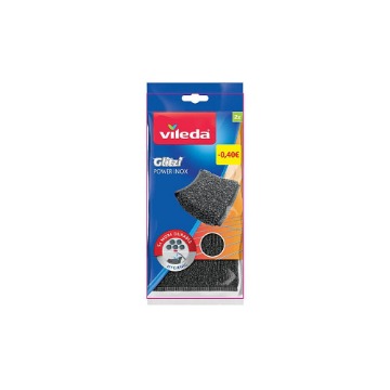 VILEDA POWERINOX ΠΕΤΣΕΤΑΚΙ inox - (-0,40€)