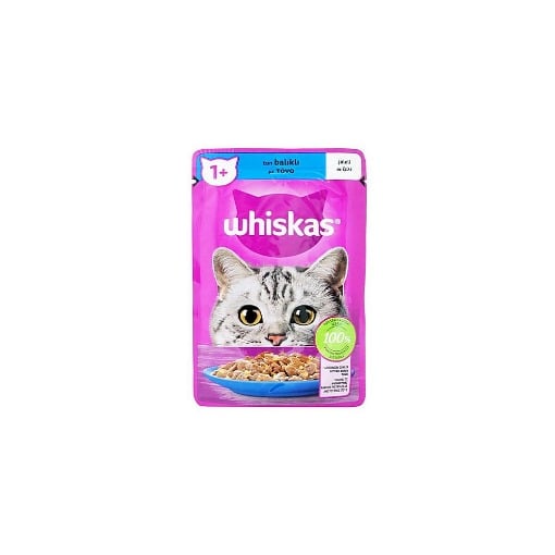 WHISKAS ΓΑΤΟΤΡΟΦΗ PURE DELIGHT 85gr. - (ΤΟΝΟΣ)