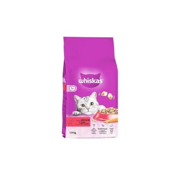 WHISKAS ΓΑΤΟΤΡΟΦΗ ΚΡΟΚΕΤΑ 1,9kg.  - (ΜΟΣΧΑΡΙ)