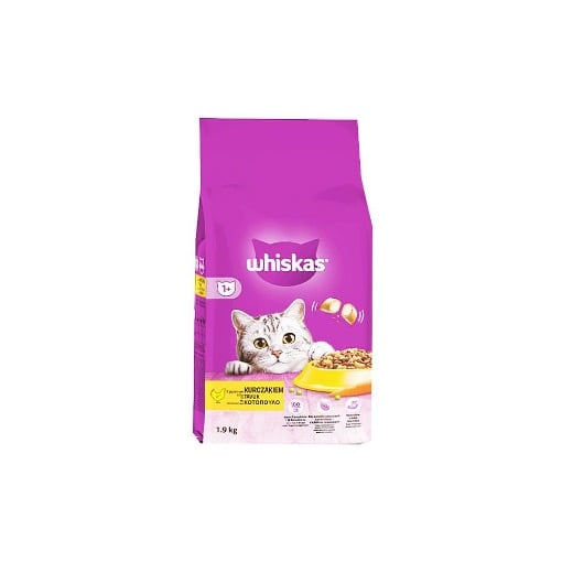 WHISKAS ΓΑΤΟΤΡΟΦΗ ΚΡΟΚΕΤΑ 1.9kg - (ΚΟΤΟΠΟΥΛΟ)