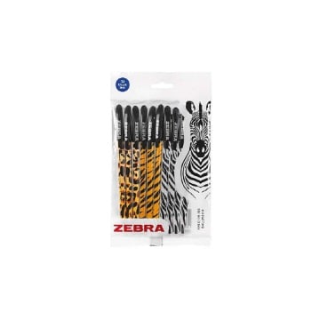 ZEBRA ΣΤΥΛΟ DOODLERZ ANIMAL  (10τεμ.) - (ΔΙΑΦΟΡΑ ΧΡΩΜΑΤΑ)