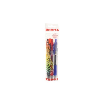 ZEBRA ΣΤΥΛΟ SARASA RETRACTABLE GEL (3τεμ.) - (ΔΙΑΦΟΡΑ ΧΡΩΜΑΤΑ)