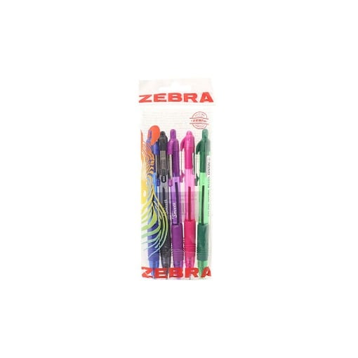 ZEBRA ΣΤΥΛΟ Ζ-GRIP SMOOTH (5τεμ.) - (ΔΙΑΦΟΡΑ ΧΡΩΜΑΤΑ)