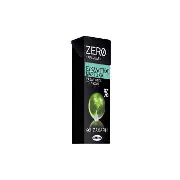 ZERO ΚΑΡΑΜΕΛΕΣ (32gr.x12τεμ.) - (ΕΥΚΑΛΥΠΤΟΣ ΜΑΣΤΙΧΑ)