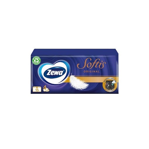 ZEWA ΧΑΡΤΟΜΑΝΤΗΛΑ SOFTIS (15τεμ.)