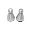 ΑΛΑΤΙΕΡΑ MINI INOX (ΣΕΤ 2τεμ.) (3,2x5cm) - (L11211)