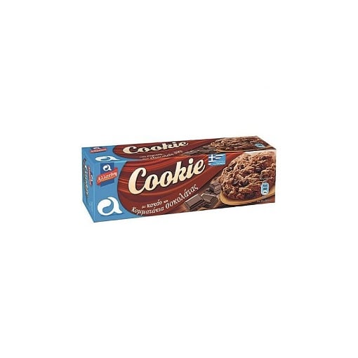 ΑΛΛΑΤΙΝΗ ΜΠΙΣΚΟΤΑ COOKIES DARK ΚΟΜΜΑΤΙΑ ΣΟΚΟΛΑΤΑΣ&ΚΑΚΑΟ 175gr Σ12 