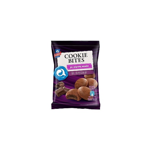 ΑΛΛΑΤΙΝΗ COOKIE BITES 70gr. - (ΓΕΜΙΣΗ ΚΑΚΑΟ)