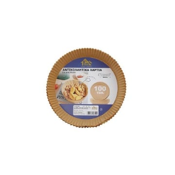 ΑΝΤΙΚΟΛΛΗΤΙΚΟ ΧΑΡΤΙ ΓΙΑ AIRFRYER (100τεμ.) - (24x4.5cm)