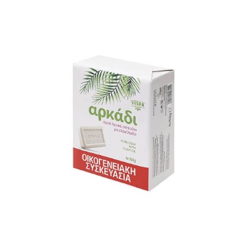 ΑΡΚΑΔΙ ΣΑΠΟΥΝΟΠΛΑΚΑ (2x220gr.) -(ΛΕΥΚΗ)