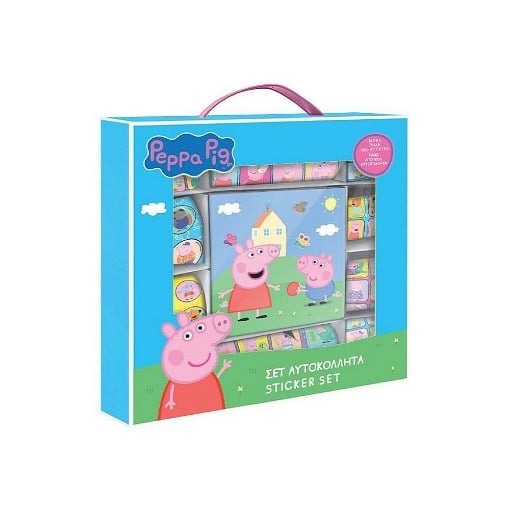 ΑΥΤΟΚΟΛΛΗΤA ΣΕΤ 1000 ΤΕΜ PEPPA PIG
