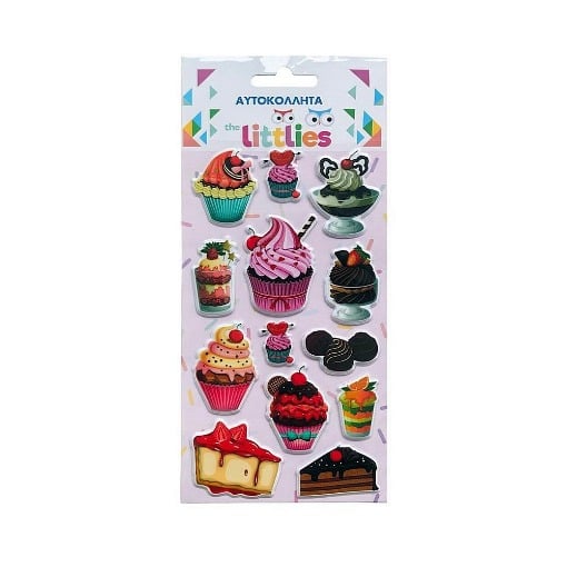 ΑΥΤΟΚΟΛΛΗΤΑ 10X22EK CAKES THE LITTLIES