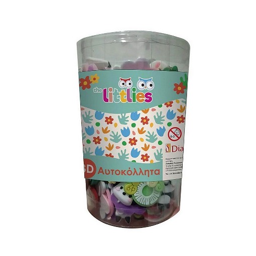 ΑΥΤΟΚΟΛΛΗΤΟ 3D ΦΙΓΟΥΡΑ THE LITTLIES