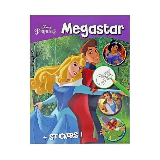 ΒΙΒΛΙΟ ΖΩΓΡΑΦΙΚΗΣ DISNEY MEGACOLOR Α4 ΜΕ 128 ΣΕΛΙΔΕΣ ΧΡΩΜΑΤΙΣΜΟΥ-ΑΥΤΟΚΟΛΛΗΤΑ ΣΕ 2 ΣΧΕΔΙΑ