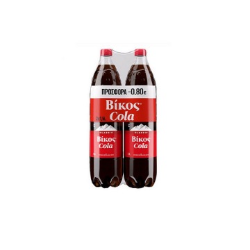 ΒΙΚΟΣ COLA 2x1,5lit. - (ΠΡΟΣΦΟΡΑ 0.80€)