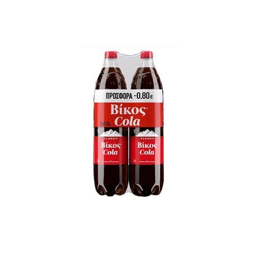 ΒΙΚΟΣ COLA 2x1,5lit. - (ΠΡΟΣΦΟΡΑ 0.80€)