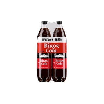 ΒΙΚΟΣ COLA ZERO 2x1,5lit. - (ΠΡΟΣΦΟΡΑ -0.80€)