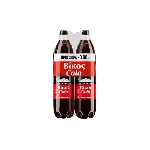 ΒΙΚΟΣ COLA ZERO 2x1,5lit. - (ΠΡΟΣΦΟΡΑ -0.80€)