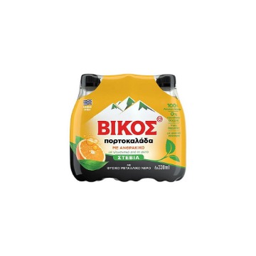 ΒΙΚΟΣ ΠΟΡΤΟΚΑΛΑΔΑ stevia (6x330ml)