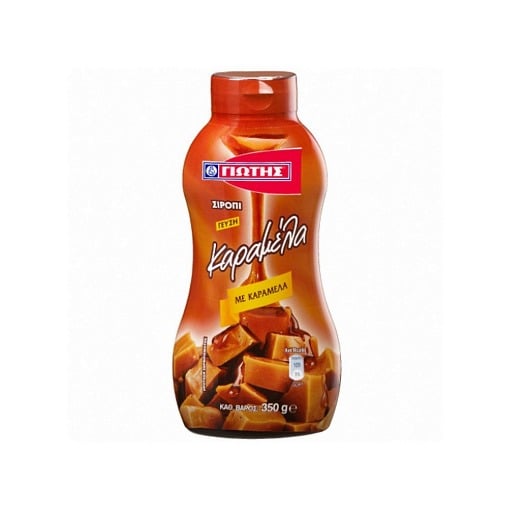 ΓΙΩΤΗΣ ΣΙΡΟΠΙ ΚΑΡΑΜΕΛΑ 350gr Σ12 