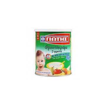 ΓΙΩΤΗΣ ΦΡΟΥΤΟΚΡΕΜΑ 5 ΦΡΟΥΤΑ 300gr.