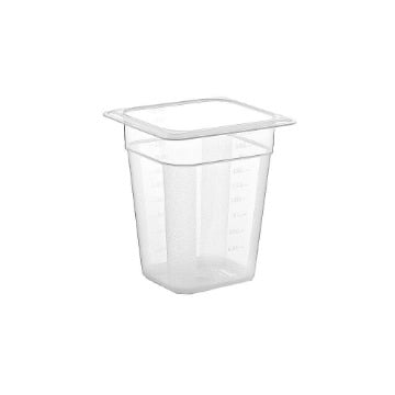 ΔΟΧΕΙΟ ΤΡΟΦΙΜΩΝ PP GN1/6-20cm GNPP-16200 (ΧΩΡΙΣ ΚΑΠΑΚΙ)