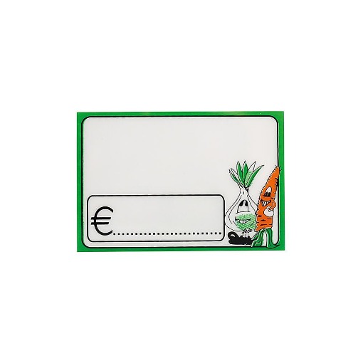 ΕΤΙΚΕΤΑ ΜΑΝΑΒΙΚΗΣ ΜΕ ΣΤΑΝΤ 95x65mm 501 (SP/ORTOFRUTTA/R/AP)(25τεμ.)