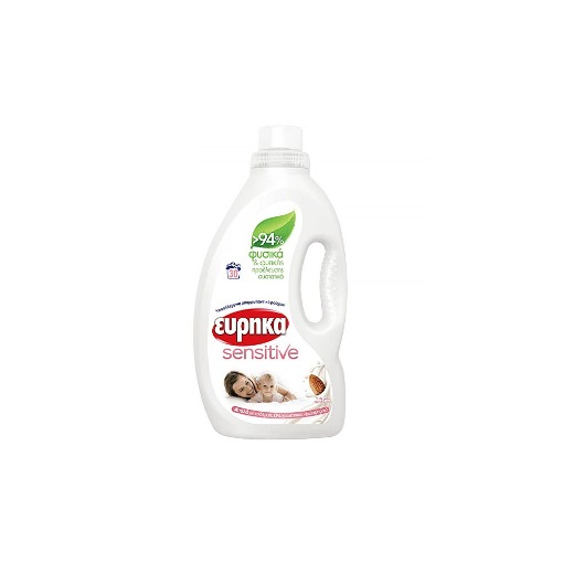 ΕΥΡΗΚΑ SENSITIVE ΥΓΡΟ ΑΠΟΡΡΥΠΑΝΤΙΚΟ 1,5lit - (54μεζ.) (-4,00€)